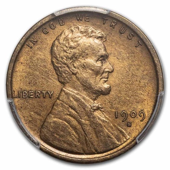 1909-S VDB Lincoln Cent BU Details 1909-S VDB Lincoln Cent BU Details