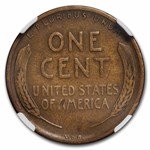 1909-S VDB Lincoln Cent Fine-12 NGC (Brown) CAC