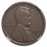 1909-S VDB Lincoln Cent Fine-12 NGC