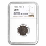 1909-S VDB Lincoln Cent Good-6 NGC