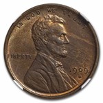 1909-S VDB Lincoln Cent MS-61 NGC (Brown)