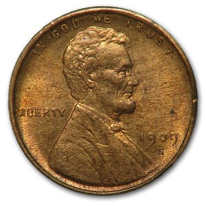 1909-S VDB Lincoln Cent MS-63 (Cleaned, Red/Brown) 1909-S VDB Lincoln Cent MS-63 (Cleaned, Red/Brown)