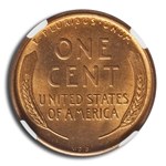 1909-S VDB Lincoln Cent MS-64 NGC (Red)