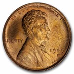 1909-S VDB Lincoln Cent MS-64 PCGS (Red)