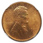 1909-S VDB Lincoln Cent MS-65 NGC CAC (Red/Brown)