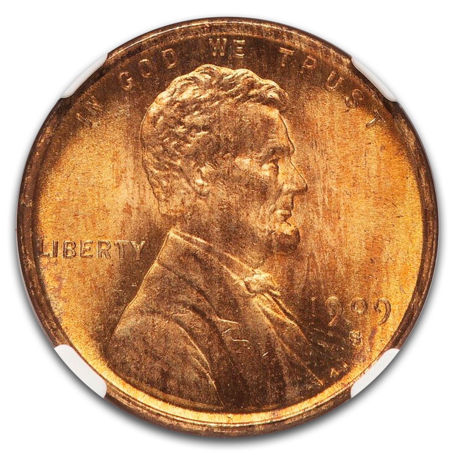 1909-S VDB Lincoln Cent MS-65 NGC (Red/Brown)
