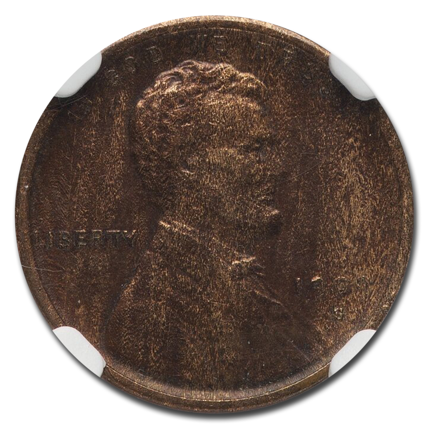 Centavo Lincoln 1909-S VDB VF-35 NGC (marrón) - Imagen 2 de 3