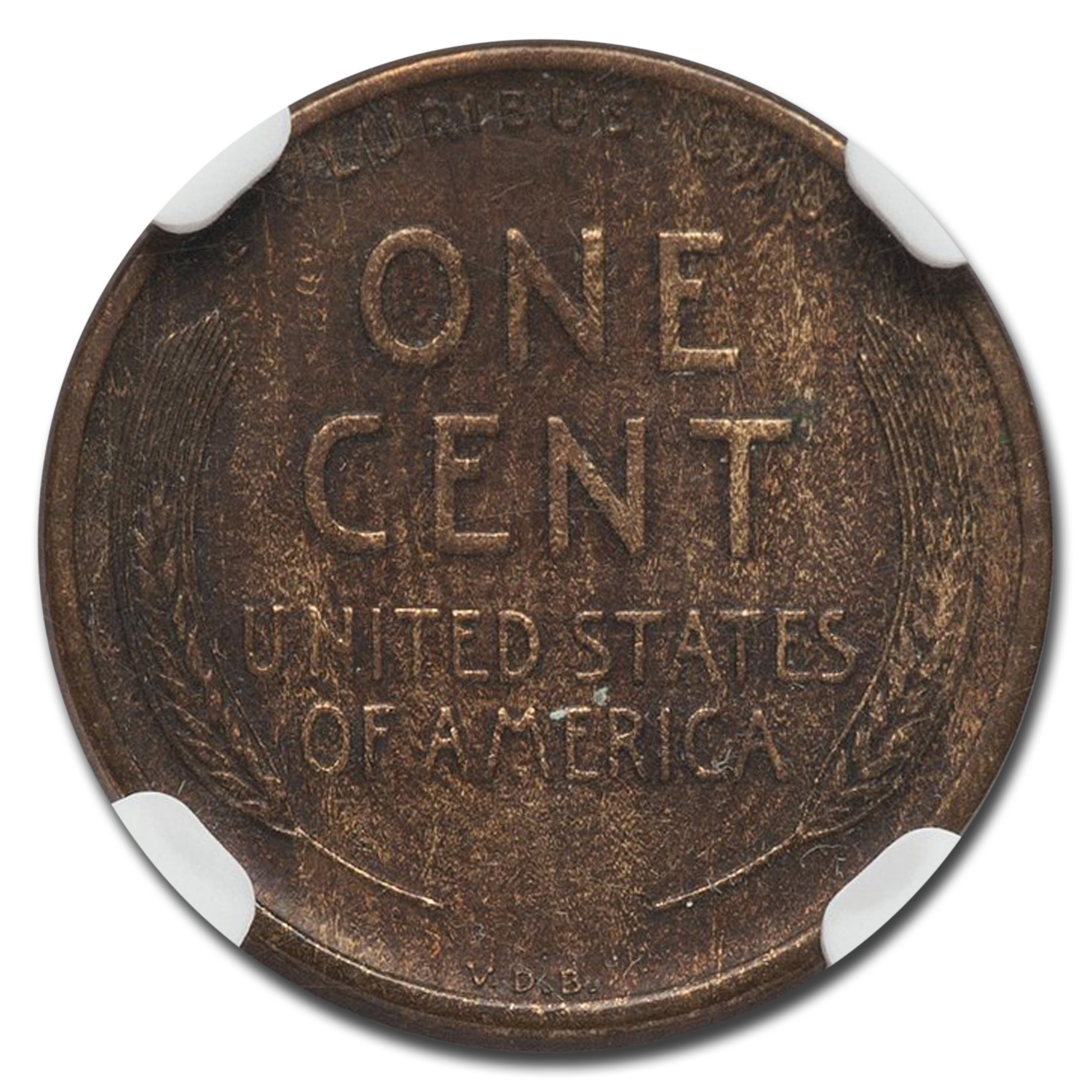 Centavo Lincoln 1909-S VDB VF-35 NGC (marrón) - Imagen 3 de 3