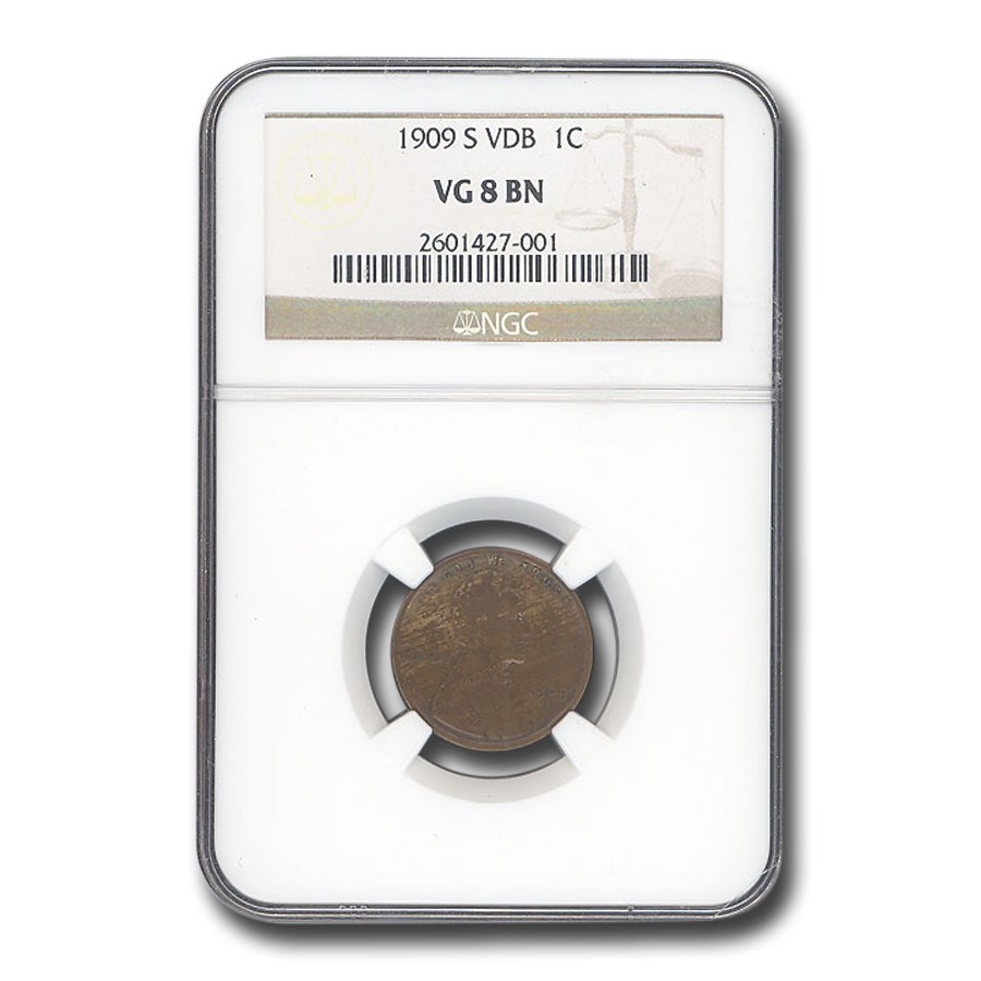 1909-S VDB Lincoln Cent VG-8 NGC