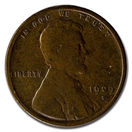 1909-S VDB Lincoln Cent VG 1909-S VDB Lincoln Cent VG