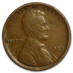 1909 VDB Lincoln Cent 50-Coin Roll Good/VF