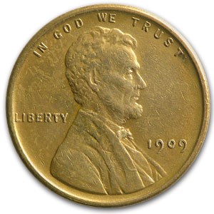 1909 VDB Lincoln Cent AU Details