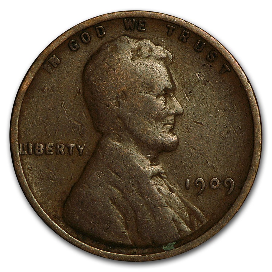 1909 VDB Lincoln Cent Good/VF