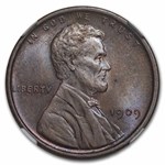 1909 VDB Lincoln Cent MS-65 NGC (Brown)
