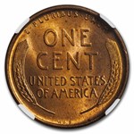1909 VDB Lincoln Cent MS-65 NGC (Red/Brown)