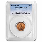 1909 VDB Lincoln Cent MS-65 PCGS (Red)