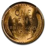 1909 VDB Lincoln Cent MS-66 PCGS (Red)
