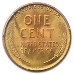 1909 VDB Lincoln Cent MS-67+ PCGS CAC (Red)