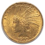 1910 $10 Indian Gold Eagle MS-62+ PCGS