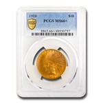 1910 $10 Indian Gold Eagle MS-66+ PCGS