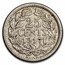 1910-1925 Netherlands Silver 25 Cents Wilhelmina Avg Circ