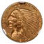 1910 $2.50 Indian Gold Quarter Eagle MS-62 NGC