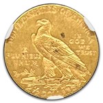 1910 $2.50 Indian Gold Quarter Eagle MS-62 NGC