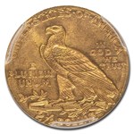 1910 $2.50 Indian Gold Quarter Eagle MS-64 PCGS