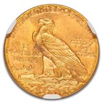 1910 $2.50 Indian Gold Quarter Eagle MS-65 NGC