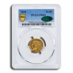 1910 $2.50 Indian Gold Quarter Eagle PR-65 PCGS CAC