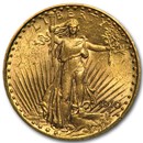 1910 $20 Saint-Gaudens Gold Double Eagle AU