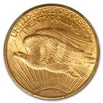 1910 $20 St Gaudens Gold Double Eagle MS-63+ PCGS