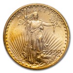 1910 $20 St Gaudens Gold Double Eagle MS-64 PCGS