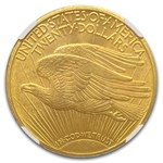 1910 $20 St Gaudens Gold Double Eagle MS-65 NGC