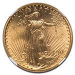 1910 $20 St Gaudens Gold Double Eagle MS-65 NGC