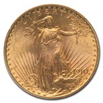 1910 $20 St Gaudens Gold Double Eagle MS-65 PCGS