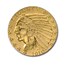 1910 $5 Indian Gold Half Eagle AU