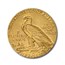 1910 $5 Indian Gold Half Eagle AU