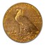 1910 $5 Indian Gold Half Eagle MS-61 PCGS