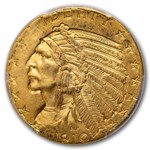 1910 $5 Indian Gold Half Eagle MS-64 PCGS CAC