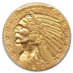 1910 $5 Indian Half Eagle MS-64 PCGS