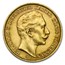 1910-A Germany Gold 20 Marks Prussia Wilhelm II BU