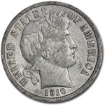 1910 Barber Dime AU