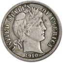 1910 Barber Dime XF