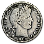 1910 Barber Half Dollar Fine