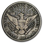 1910 Barber Half Dollar Fine