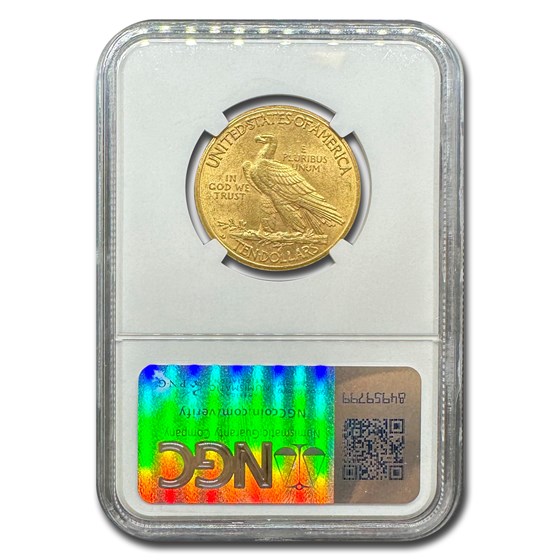 1910-D $10 Indian Gold Eagle AU-58 NGC 1910-D $10 Indian Gold Eagle AU-58 NGC