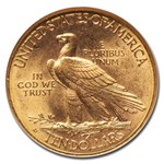 1910-D $10 Indian Gold Eagle MS-62 NGC