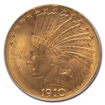 1910-D $10 Indian Gold Eagle MS-63 PCGS