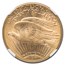 1910-D $20 Saint-Gaudens Gold Double Eagle MS-62 NGC